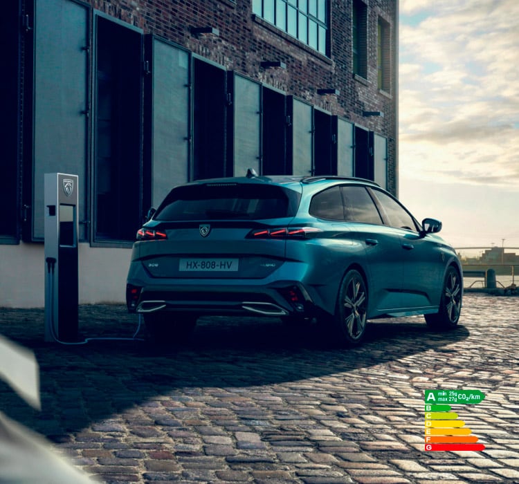 Nový 308 SW PLUG-IN HYBRID