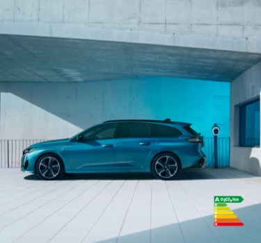 PEUGEOT e-308 SW 100% elektrický: bočný pohľad